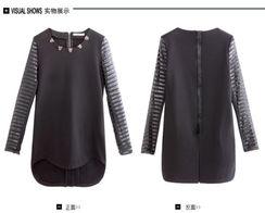 欧美时尚个性上衣图片